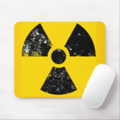 Symbool voor storende straling muismat (Met muis)