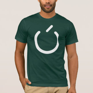 Symbool voor stroomvoorziening van Apple T-shirt