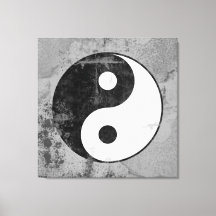 Symbool voor verdringing Yin Yang