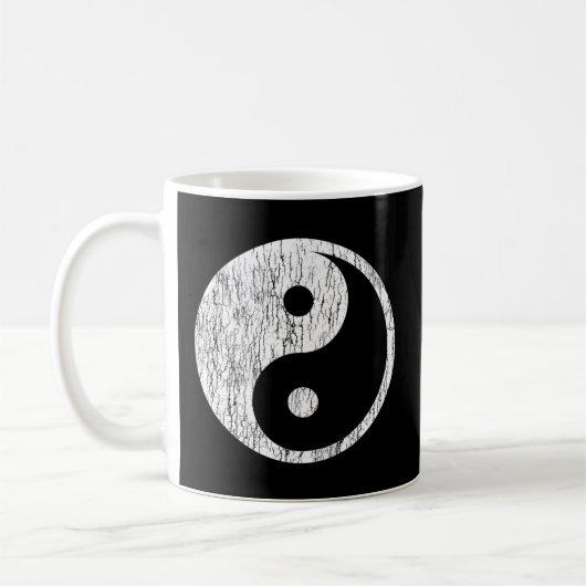 Symbool voor verdringing Yin Yang Koffiemok (Links)