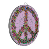 Symbool voor vredessymbool  dartbord (Voorkant Links)