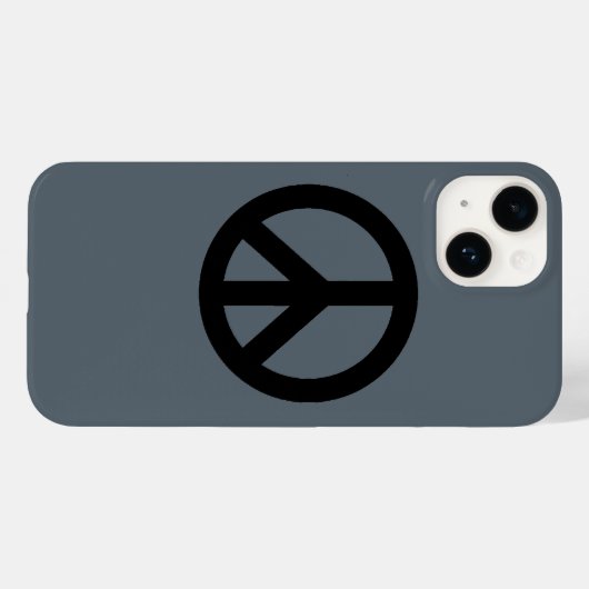 Symbool voor vredesteken Case-Mate iPhone case (Achterkant (horizontaal))
