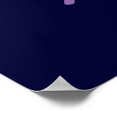 Symbool voor vredesteken poster (Hoek)