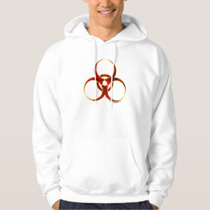 Symbool voor waarschuwing hoodie