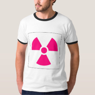 Symbool voor waarschuwingsteken voor het symbool v t-shirt