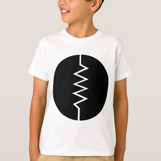 Symbool voor weerstand - omcirkeld t-shirt (Voorkant)