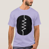 Symbool voor weerstand - omcirkeld t-shirt (Voorkant)