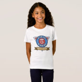 Symbool voor Wiskunde Nerds Kinder T-shirt (Voorkant volledig)