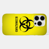 Symbool voor zwart biogevaar Case-Mate iPhone case (Achterkant (horizontaal))