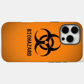 Symbool voor zwart biogevaar Case-Mate iPhone case (Achterkant (horizontaal))