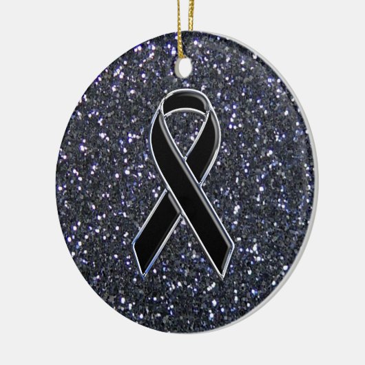 Symbool voor zwarte-lint keramisch ornament (Links)