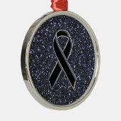 Symbool voor zwarte-lint metalen ornament (Rechts)