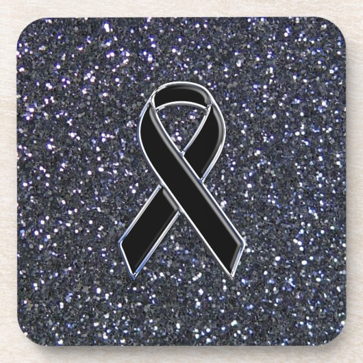 Symbool voor zwarte-lint onderzetter (Voorkant)