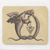 Symbool voor zwavel en kwik muismat (Voorkant)