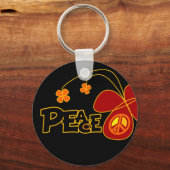 Symbool Vrede van gebarentaal Sleutelhanger (Voorkant)