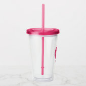 Symbool vrouwenvuist weerstaan acryl drinkbeker (Rechts)