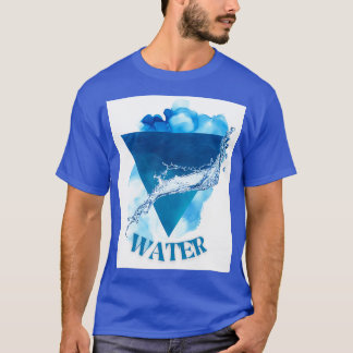 Symbool waterelement t-shirt