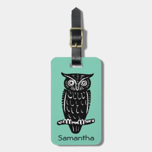 Symbool: Wisdom Bagagelabel