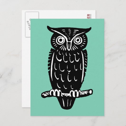 Symbool: Wisdom Briefkaart (Voorkant / Achterkant)