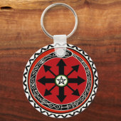 Symbool Witchcraft voor Chaos Sleutelhanger (Voorkant)