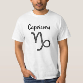 Symbool Zodiac Sign Capricorn Horoscope T-shirt
