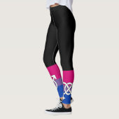 Symboolmarkering op basis van bisexual Pride Leggings (Links)
