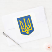 Symboolmarkering voor het nationale embleemsymbool vierkante sticker (Envelop)