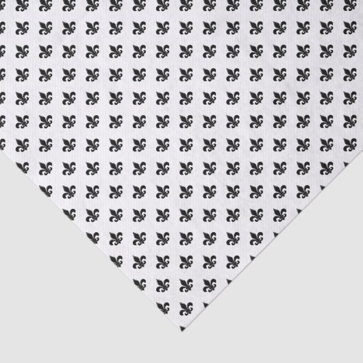 Symboolpatroon Fleur De Lis Tissuepapier (Detail)