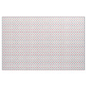 Symboolpatroon rood wit en blauw Zee Stof (Yard (91,4 cm))