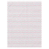 Symboolpatroon rood wit en blauw Zee Tafelkleed (Voorkant)