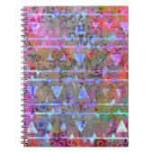  Symboolpatroon Waterverf Aztec Notitieboek (Voorkant)