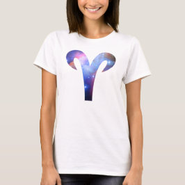 Symboolstroommeter bovenaan t-shirt