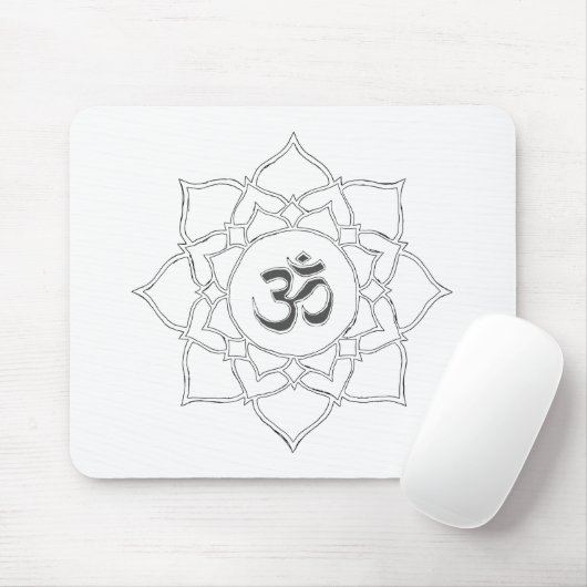 Symbooltekening Lotus Flower Om Muismat (Met muis)