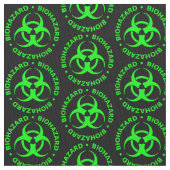 Symboolverbinding groen en zwart stof (Close Up)