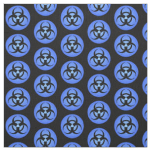 Symboolverbinding zwart en blauw stof