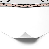 Symboolvlag Kansas staat-zeehond-amerika Poster (Hoek)