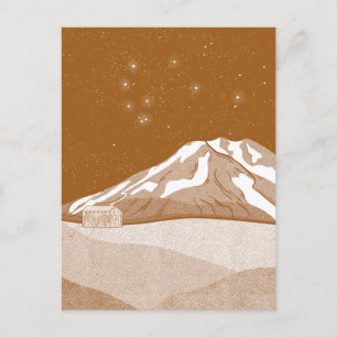 Syme Hut Mount Taranaki Briefkaart