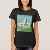 Syme Hut Mount Taranaki T-shirt (Voorkant)