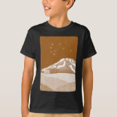 Syme Hut Mount Taranaki T-shirt (Voorkant)