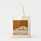 Syme Hut Mount Taranaki Tote Bag (Voorkant)