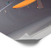 Symfonie - Abstracte 3D-renderstijlontwerp Poster (Hoek)