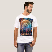 Symfonie door de tijd t-shirt (Voorkant volledig)