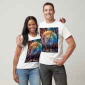 Symfonie door de tijd t-shirt (Unisex)