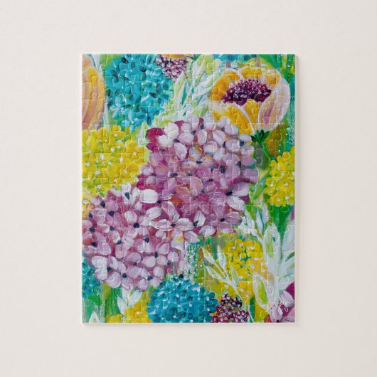 Symfonie Floral Fine Art Puzzle Legpuzzel (Verticaal)