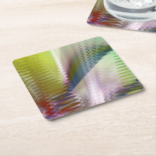 Symfonie II Kartonnen Onderzetters (Schuin)