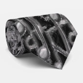 Symfonie in Charcoal Stropdas (Opgerold)