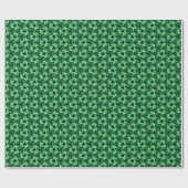 Symfonie in het groen cadeaupapier (Vlak)