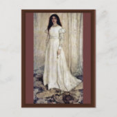 Symfonie nr. 1 in witte meisjes door James Abb Briefkaart (Voorkant)