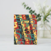 Symfonie nr. 5 Vijfde of vijftigste verjaardag van Kaart (Staand voorkant)