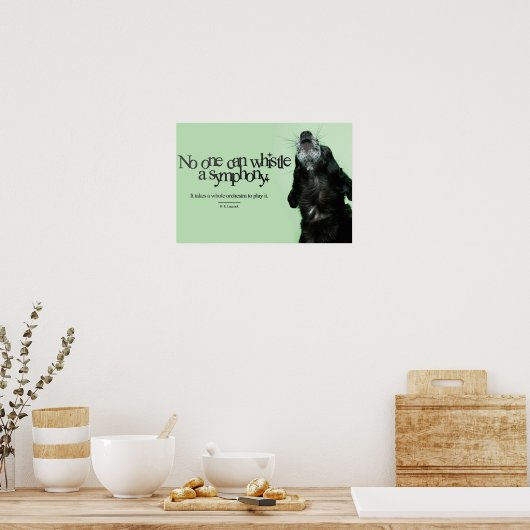 Symfonie Poster (Keuken)